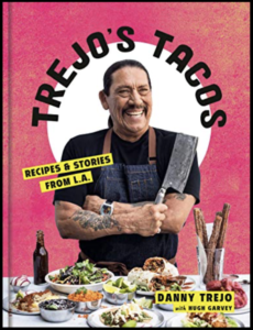 Picture of the cover of the Trejo's Tacos cookbook