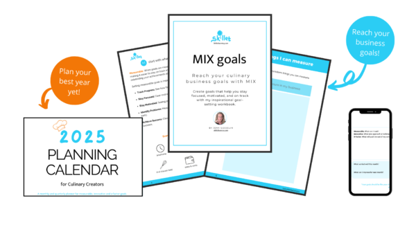 Image of some pages in the MIX goals bundle by Skillet Learning